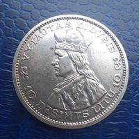 Литва 10 лит 1936 год