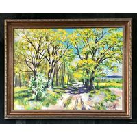 Ксендзов А.П;60/80см; "Vjasna" (Весна) Холст, акрил. Размеры 60/80 см.