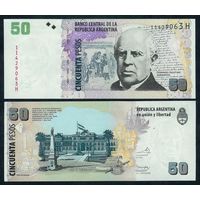 Аргентина 50 песо 2014 год, UNC