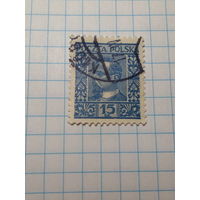 Марка  Польша 1921