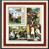 Гвинея-Бисау 2001, живопись, А. Ренуар, Mi 1,40, Г240