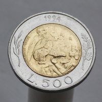 Сан-Марино 500 лир 1994 Каменотес