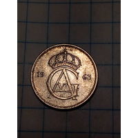 10 эре Швеция 1963 год