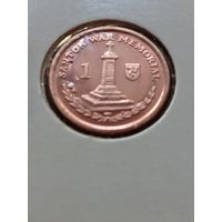 Остров Мэн 1 пенни 2008 г.