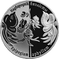 Надбородник безлистный. 20 рублей.