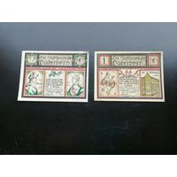 Германия-нотгельд   1 2 марки 1921 Paderborn