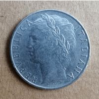 Италия 100 лир 1956 г., KM# 96.1