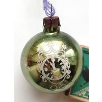 Ёлочная игрушка. Часы. С новым годом! К-46.