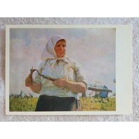 Соцреализм. Яблонская. Портрет звеньевой Анастасии Шурик