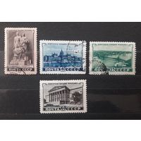 СССР 1951г. Серия из 4 марок. 5 лет Венгерской республике. гаш.