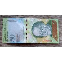 Werty71 Венесуэла 50 боливаров 2015 UNC банкнота