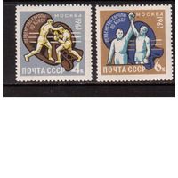 СССР-1963, (Заг.2781-2782)  **  , Спорт, Бокс