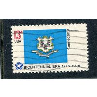 США. Флаг штата Коннектикут