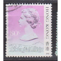 Британский Гонконг  Королева Елизавета II Известные люди личности  Гонконг 1991? год лот 5