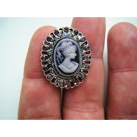 Брошь. КАМЕЯ.