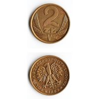 2 злотых Польша 1983 года