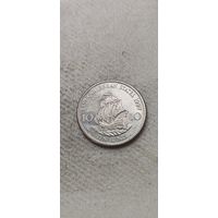 Карибское государство 10 цент 1997