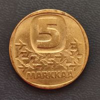 Финляндия 5 марок 1983г.