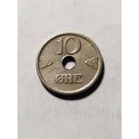 Норвегия 10 оре 1949