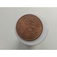 1 цент США 2000 года  буква D лот 7