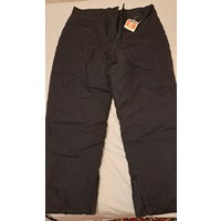 Брюки мужские как ватники, черные, новые, р.48