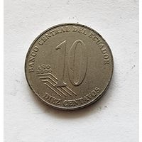 Эквадор 10 сентаво, 2000