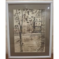 Графика .ГАВРИЛЕНКО , СТАРЫЙ МИНСК,