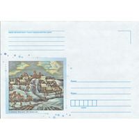 Беларусь 2014 НМХК Дударенко Деревня зимой (к4)