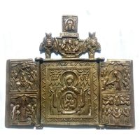 Складень Богоматерь Знамение