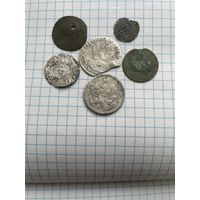 Разные монетки 6шт.