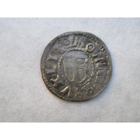 Ливонский орден супер редкий шиллинг Reval ( Таллинн) магистр Walter von Plettenberg ( 1494-1535гг) поздний тип 1525-30 без МЦ отличное состояние