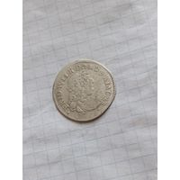 6 грошей 1686 года. МД обозначен прописными буквами. R!!!