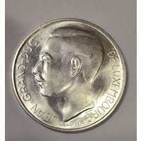 С рубля без мц! 100 франков 1964 Люксембург - крупное серебро! Горящая!