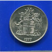 Исландия 10 крон 1977