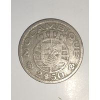 Мозамбик 2.5 эскудо 1955