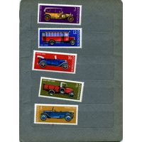 СССР, 1974,  ИСТОРИЯ ОТЕЧ автомобилестроения, серия  5м    чистая   шт