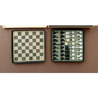 Дорожный походный набор Шашки - Шахматы (магнитные) Киев.