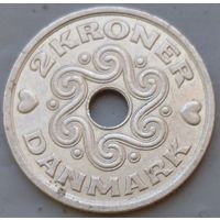 Дания 2 кроны 2000. Возможен обмен