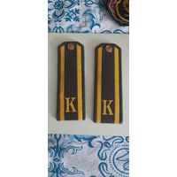 ПОГОНЫ ЗЕЛЕНЫЕ КУРСАНТСКИЕ