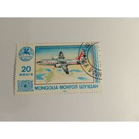 Марки   Авиация  Монголия 1983   1 шт. -  0,50 руб.