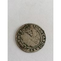 Шестигрош, шостак 1665 г торги с Рубля