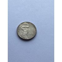 5 центов 2016 P, США.