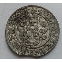 Рыжскi Кiрмаш! Солид (1)603, Рига, Сигизмунд III. Пореже