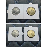 Распродажа !!! Ангола 2 монеты (50, 100 кванза) (40 лет независимости) 2015 г. UNC