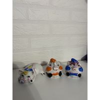 Лот статуэток свиней, поросят, кабанов. ДФЗ