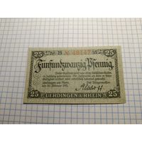 Германия 25 пфенингов (3)