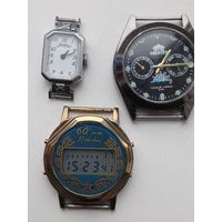 Часы. У механических часов балансы целы, идут.