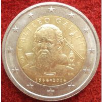 9302:  2 евро 2014 Италия - Галилео Галилей