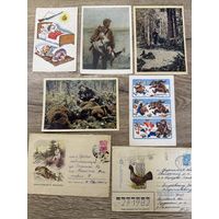 Открытки-охота.цена за все.