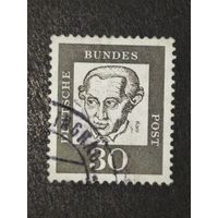 Германия 1961. Известные немцы. Иммануил Кант (1724-1804), философ